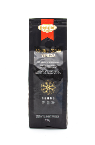 Schümli Kaffee Crema Venezia Ganze Bohne 250g (€ 22,00 / kg)